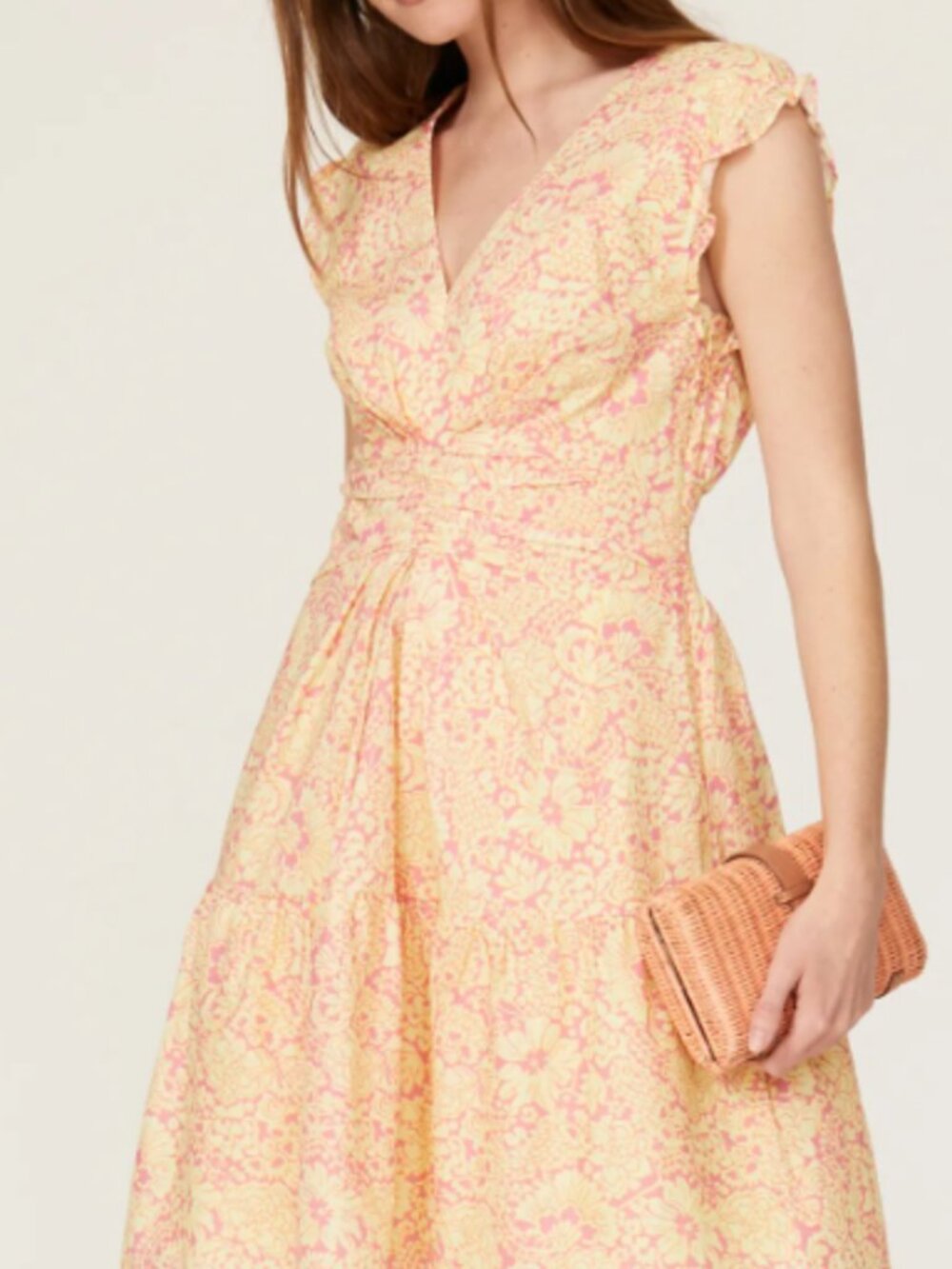 ✨ Derek Lam Collective Paisley Floral Mini Sundress Size 16 / XL (IT 52) ✨